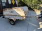 Original Sears X-Cargo Clamshell Tow Trailer