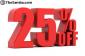 25% Off Parts! Thru Nov 1st Time To Retire!
