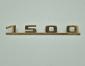 Original Porsche 356 1500 Script badge