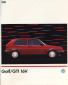 1989 Golf / GTI sales brochure