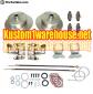 VW rear disc brake kit with ebrake