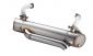Lowered & stock VW BUS stainless exhaust