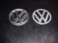 VW Logo Scripts, Aluminum Or Acrilyc