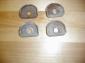 Beetle Semicircle Fuel Tank Mounts Used Set of 4