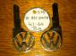 61-66 Bug SV VW Emblem blank Cut to Your Key Code