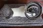 Motometer Gauge holder Ivory black or Chrome