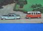 1960's NOS 23 Window Deluxe Micro Bus Postcard