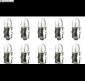 (10) Volkswagen Gauge, Dash Bulbs 12V 2W (New)