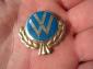 VW Pin Split Bug Tie Oval Kdf Kfer Samba Dealer B