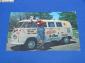 Rare 1960's  Zeezo the Clown Logo Bus Postcard