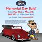 Memorial Day Sale