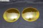 Barndoor Headlight Lenses amber fluted big sliver
