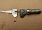 Bay window NOS front door lock cylinder 2 keys 71-