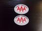 NOS Vintage AAA Theft Reward Stickers, Originals