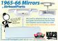 65-66 (+67) Karmann Ghia Rear View Mirror ON SALE!