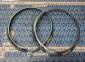 NOS BOSCH headlight chrome ring pair