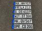 German license plates newer accessories man cave!