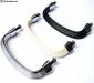 Bug / beetle dash grab handle chrome black ivory