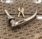 Cargo door handle with 2 T or E profile keys 59-67