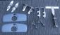 split oval taillight brackets glove box heart etc
