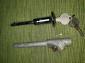 Early Original Convertable VW Bug Front Hood Lock
