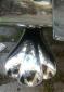 NOS Chrome Accessory Exhaust Clamshell Tips