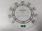 80mph Speedometer Face, Ivory, NEW