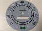 80mph Speedometer Face, Light Gray, NEW