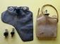 Glass washer button and bag