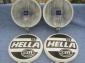 NOS Hella 160 Clear Fog Lights + NOS Covers