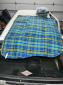 Volkswagen Bus Westfalia Blue Plaid Mattress