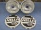 Hella Halogen 160 Clear Driving Lights + Cover