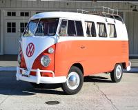 1962 VOLKSWAGEN Samba Bus Coca Cola With Tear Drop Trailer 1/43 by MCC  467433 for sale online