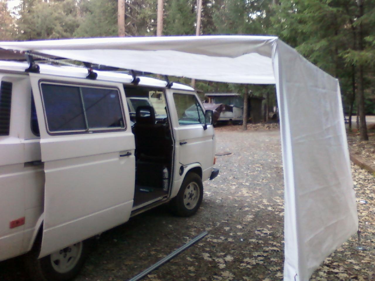 vw tarp awning