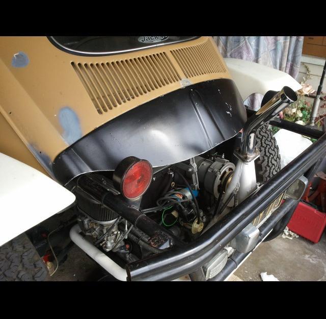 Baja bug deals engine cover