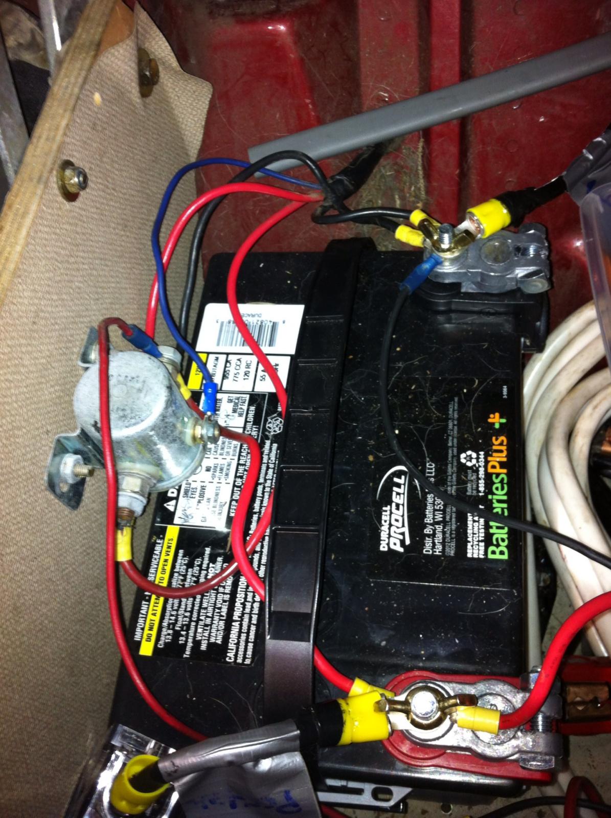 rv battery isolator relay solenoid top post rv battery isolator relay solenoid top post