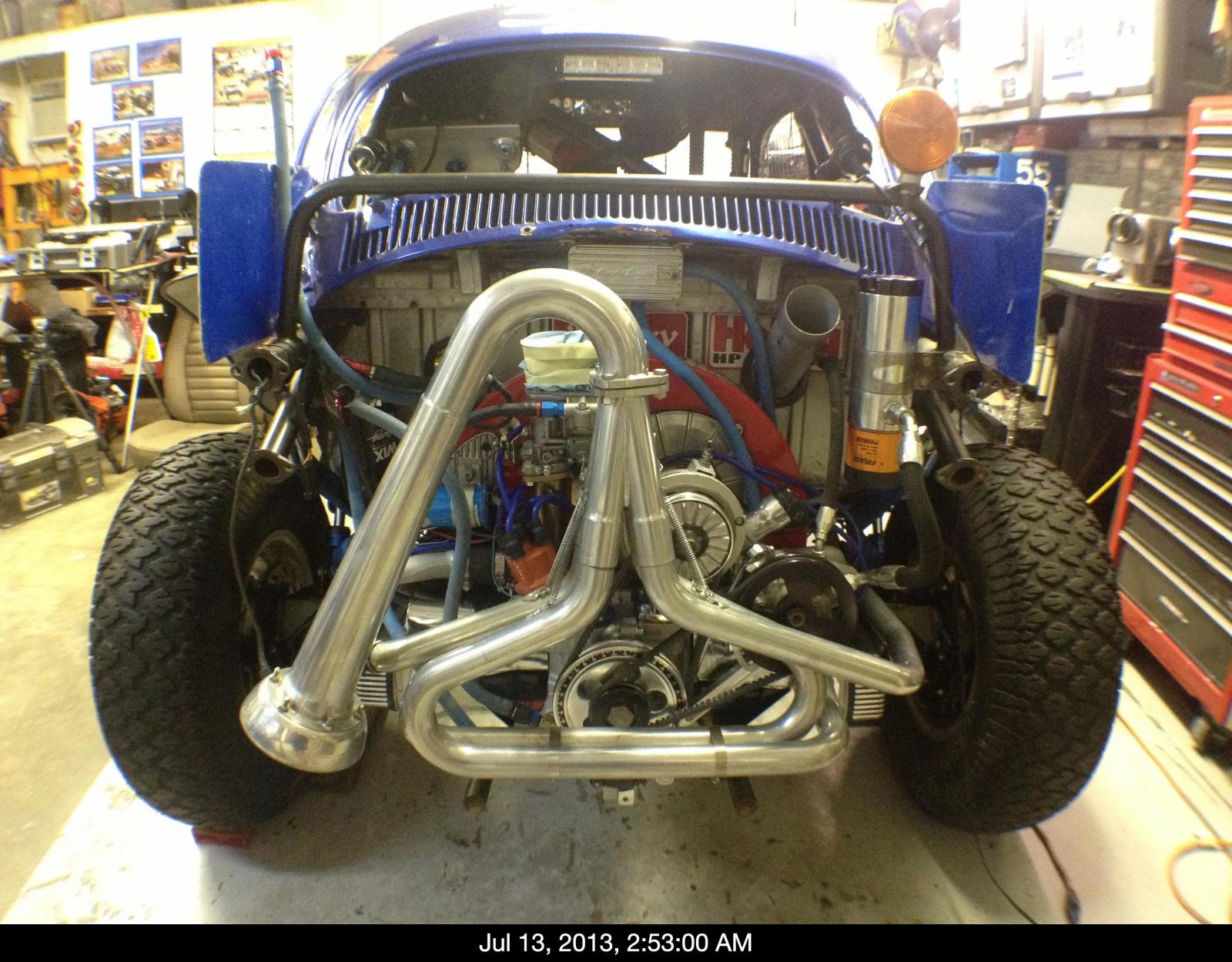 vw baja bug exhaust