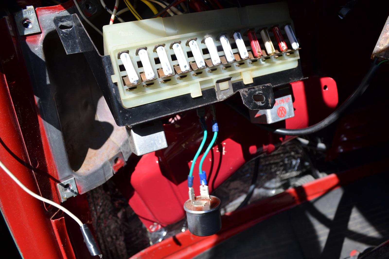 Bay Window Bus View topic Take a look at my dangling relay (and other questions)