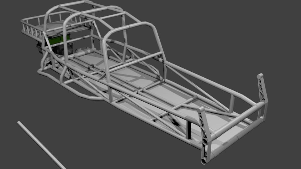 rail buggy frame