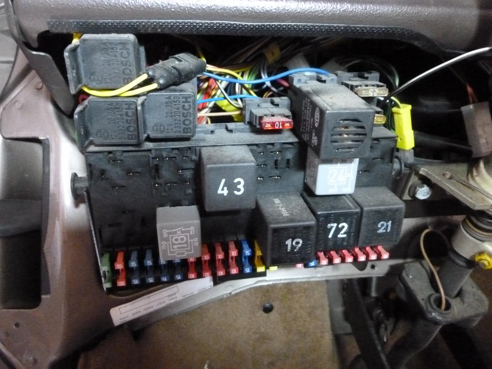 Vanagon Fuse Box - Complete Wiring Schemas