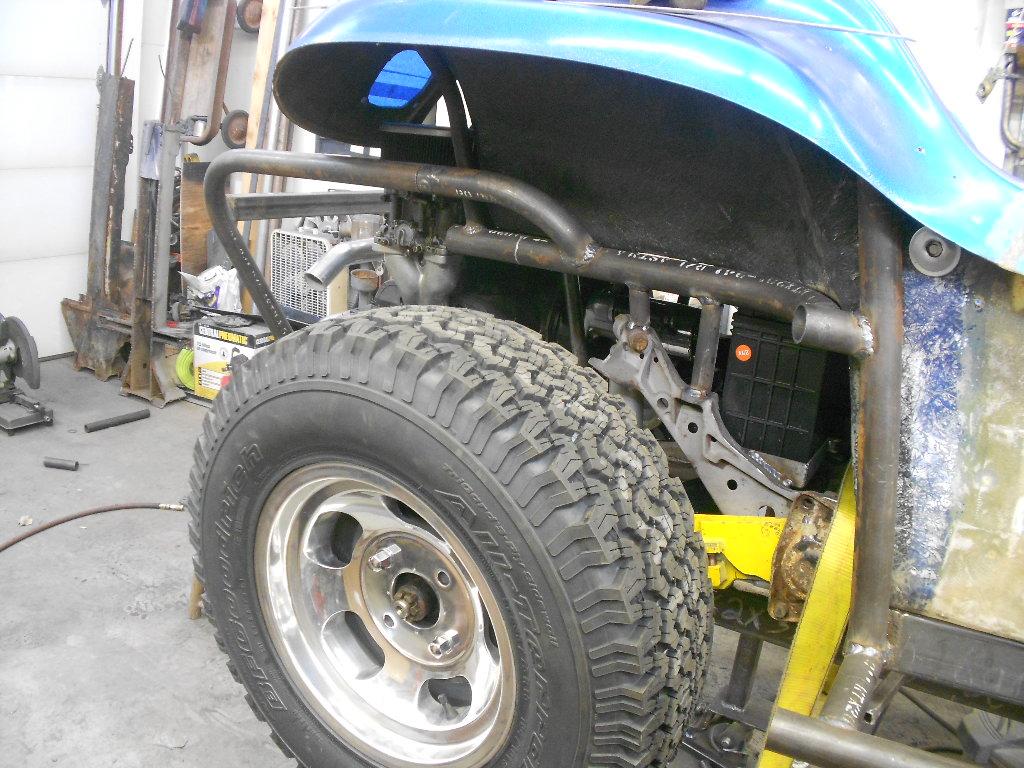 baja bug rear bumper installation