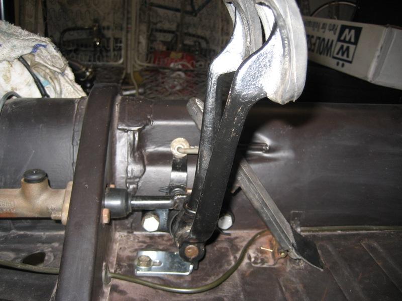 vw dune buggy pedal assembly