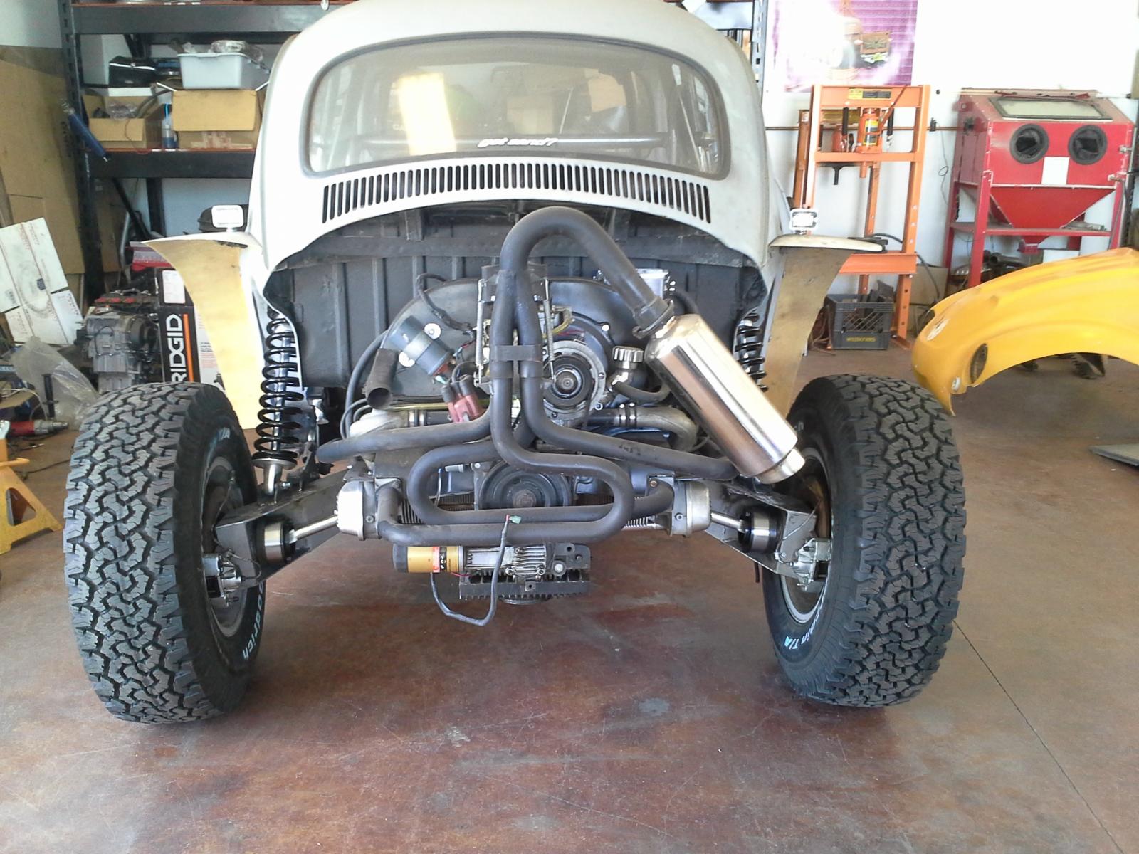 vw bug baja suspension