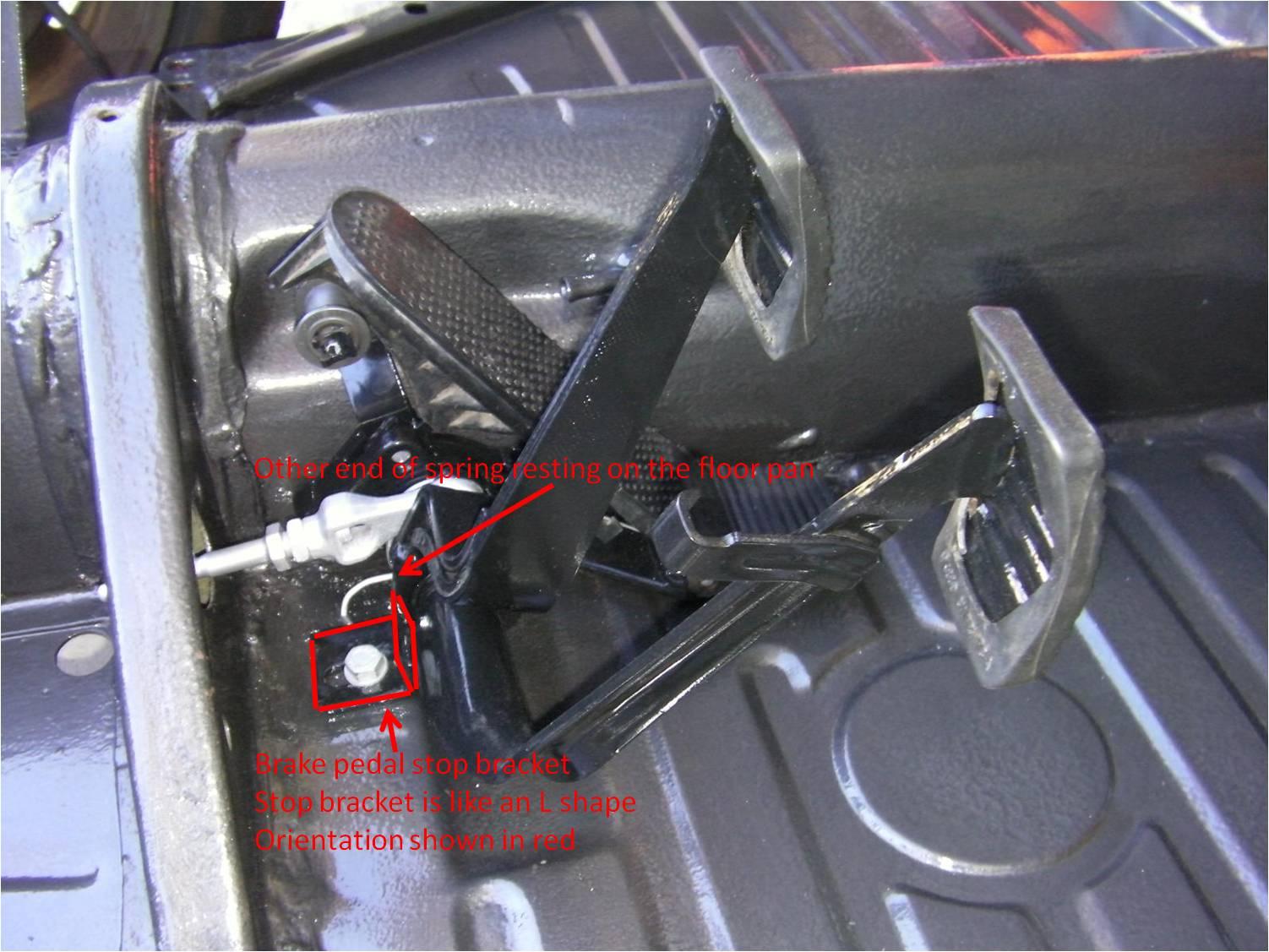 pix 1957 Vw Beetle Pedal Assembly thesamba com beetle 1958 1967