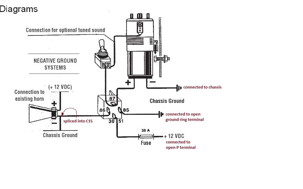 Wolo Air Horn Wiring Diagram from www.thesamba.com