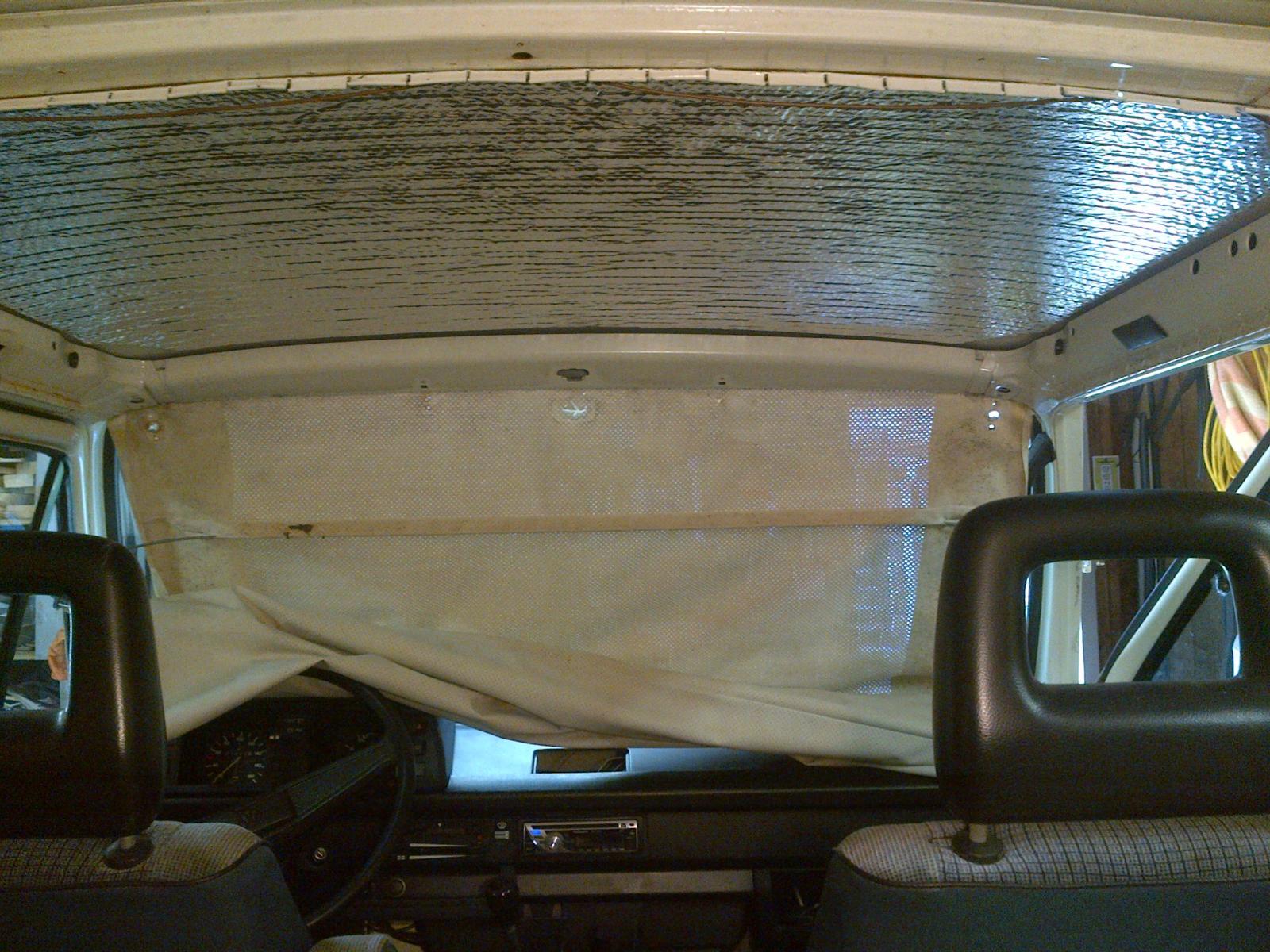 Vanagon View topic Tintop Headliner Install, Cheap