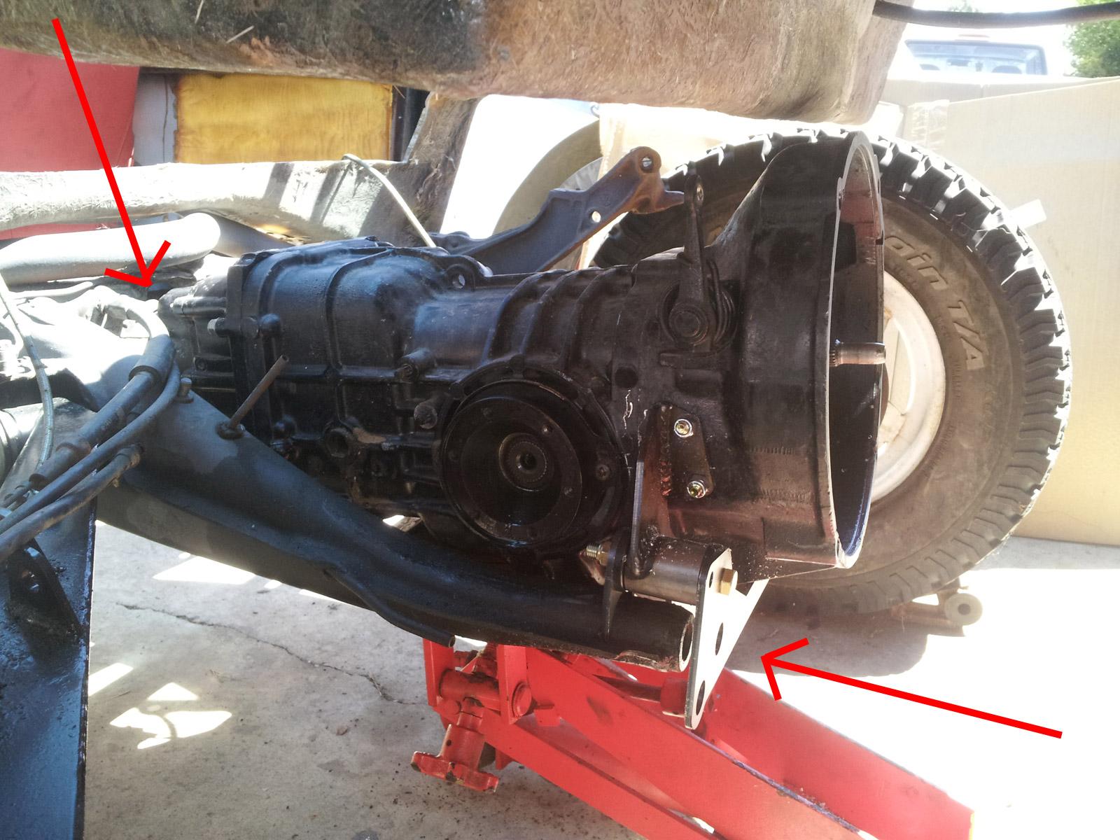 EMPI 3195 VW Bus Trans to Bug Suspension Transmissin Mount Dune Buggy