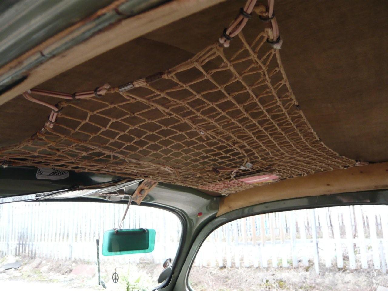 cargo net car ceiling