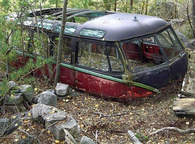 Thesamba Com Split Bus Barndoor View Topic Half Buried