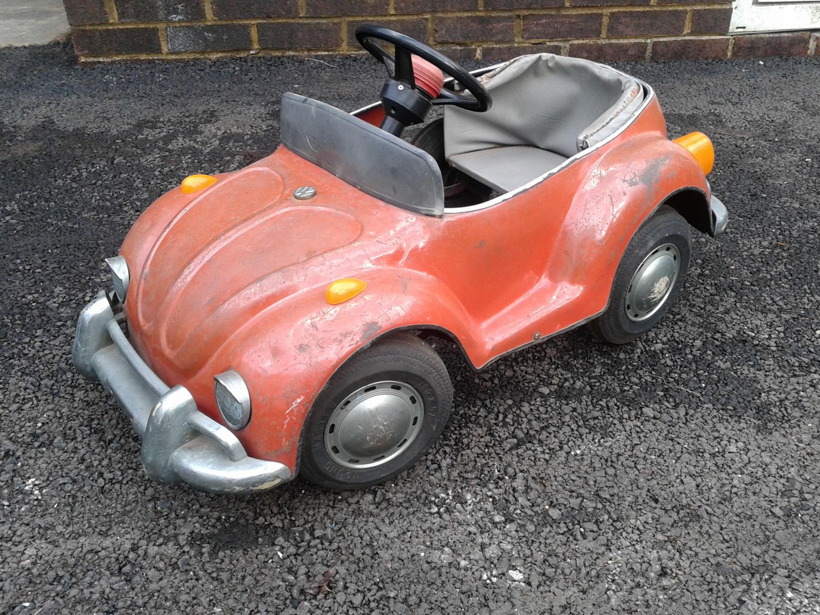 vintage vw pedal car